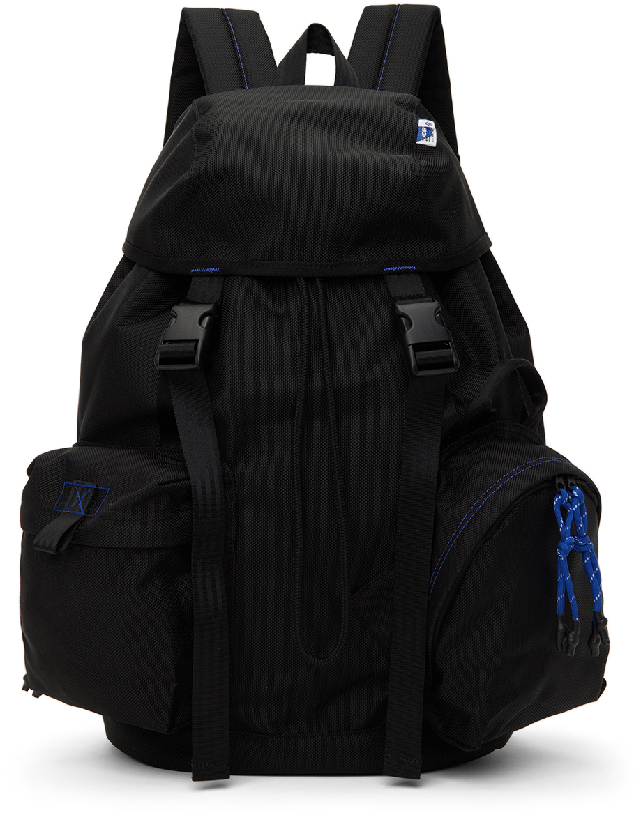 ADER error: Black Nylon Backpack | SSENSE UK