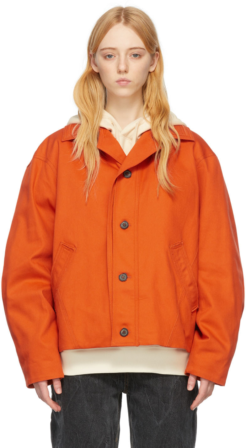 ADER error: Orange Cotton Jacket 