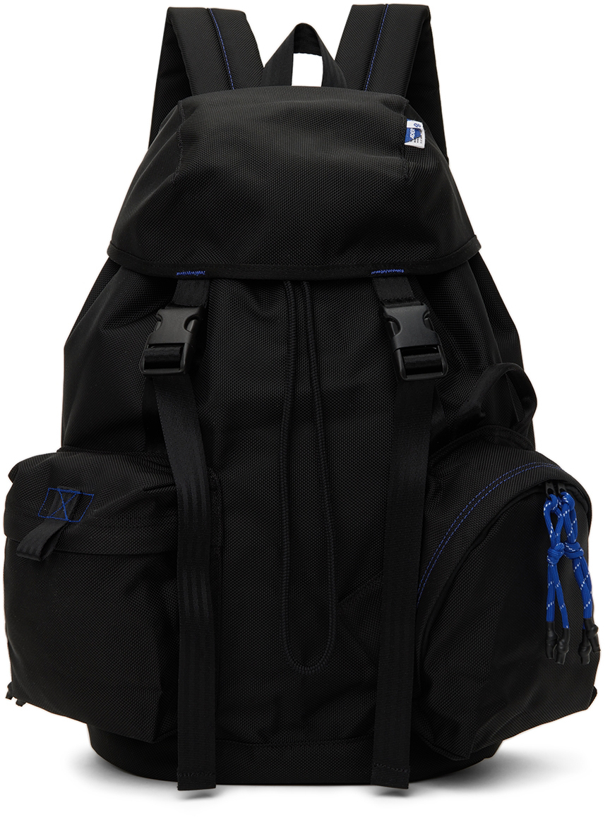 Black Nylon Backpack by ADER error on Sale