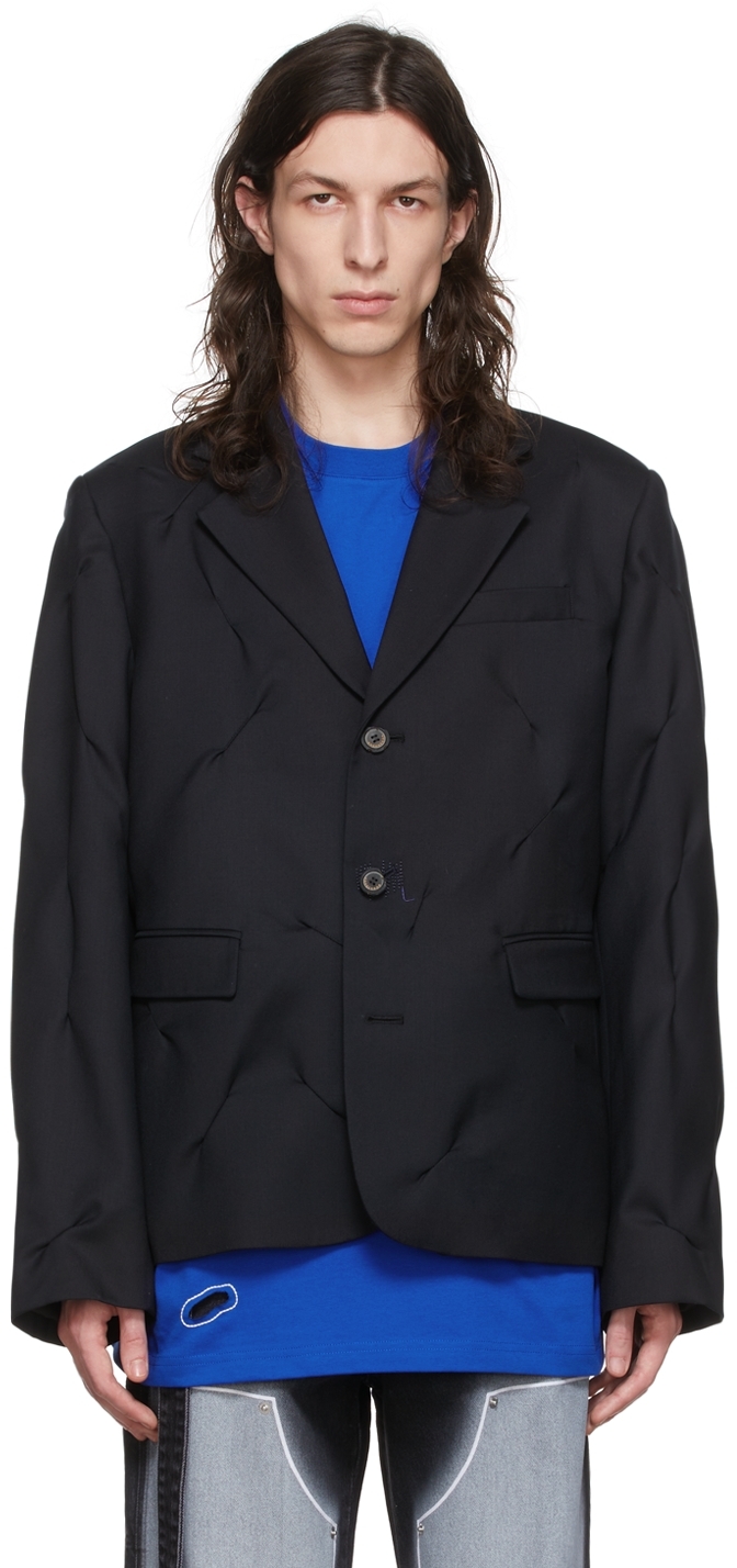 Adererror crumple blazer Noir