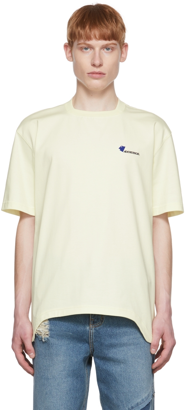 ADER error: Yellow Cotton T-Shirt | SSENSE
