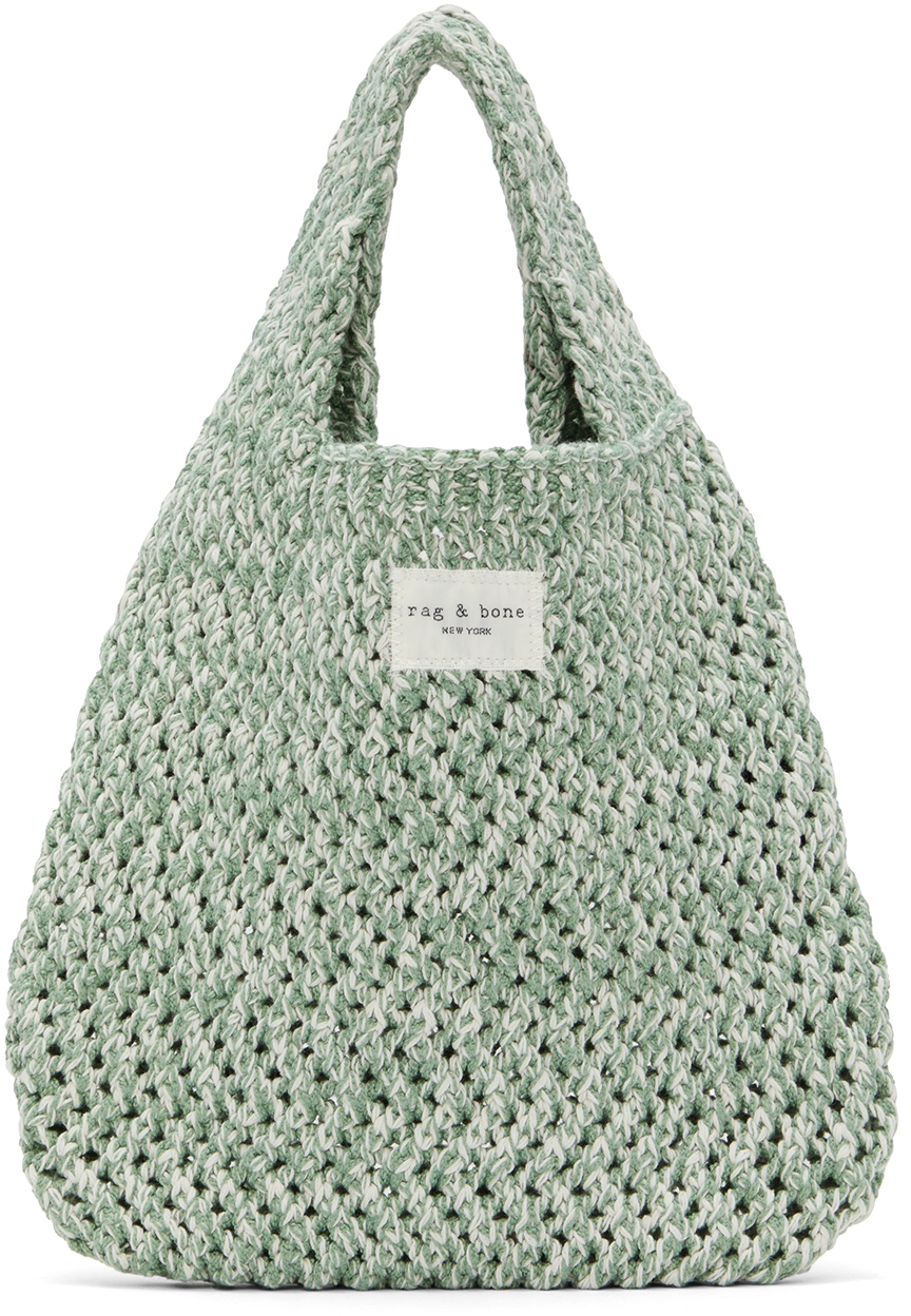 rag & bone Green Mini Addison Shopper Bag
