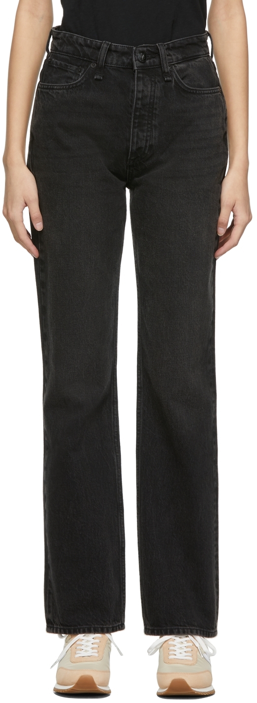 Pantalon en jean Jean Rag & Bone en coloris Noir Femme Vêtements Jeans Jeans skinny 