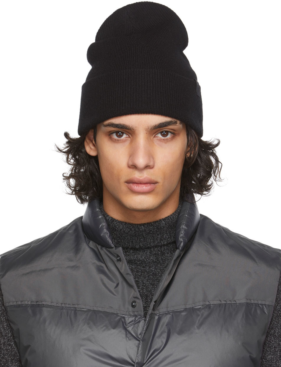 rag and bone black beanie