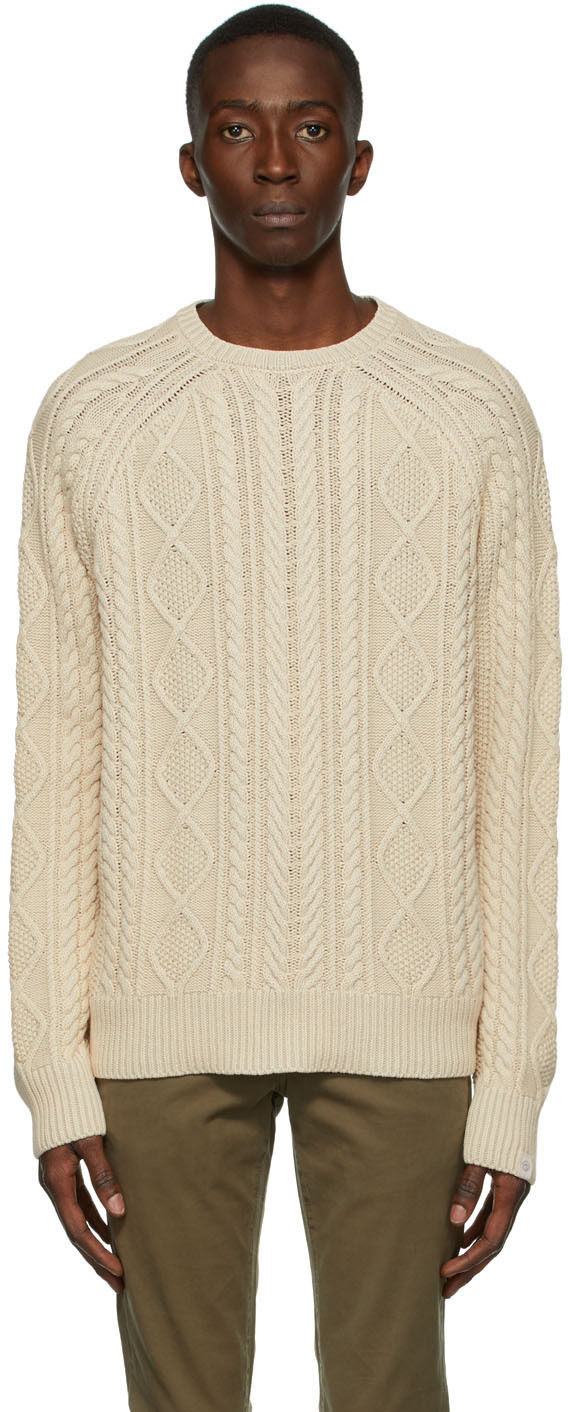 Rag \u0026 Bone Dexter Organic Cotton Sweater in Sand