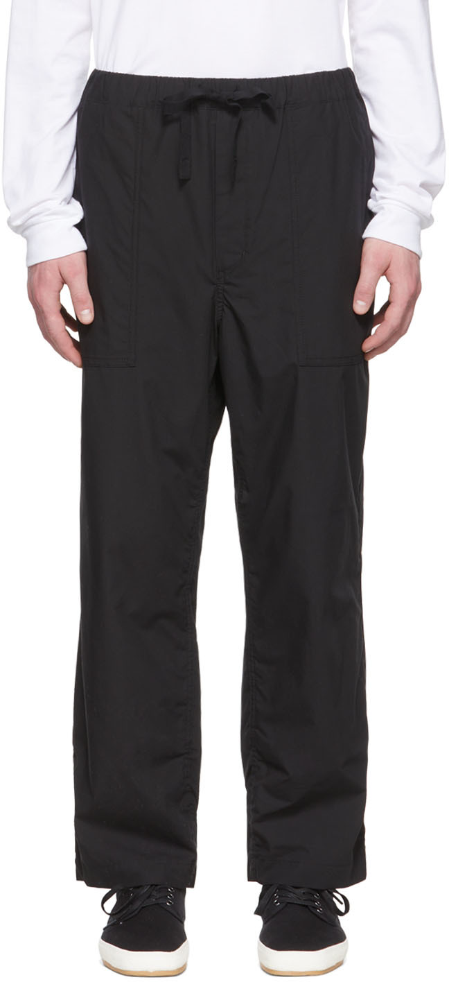 Jean Le Garcon Crop noir en coton Ssense Garçon Vêtements Pantalons & Jeans Jeans Coupe droite 