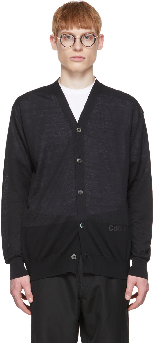 Black Hemp Cardigan