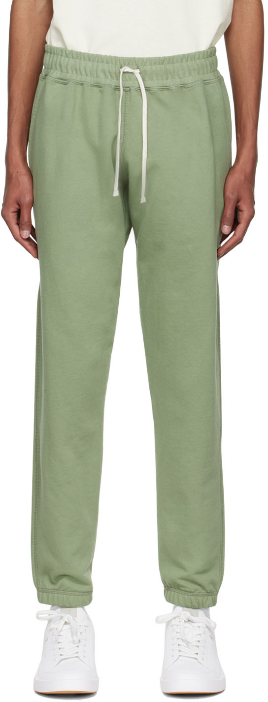 SSENSE Men Clothing Loungewear Sweats Green Cotton Lounge Pants 