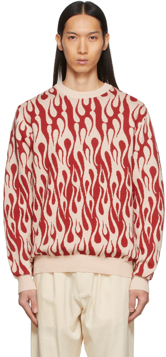 red flame sweatshirt