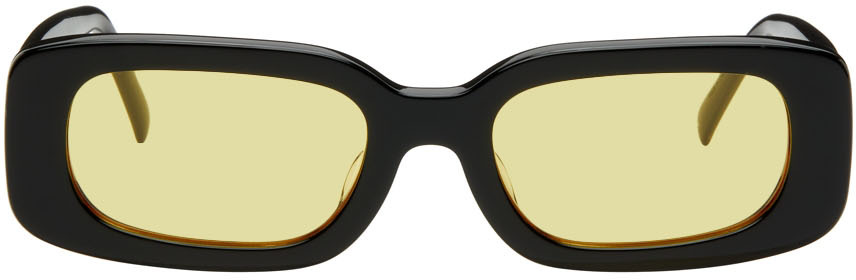 Bonnie Clyde Black Show & Tell Sunglasses In Black-sun