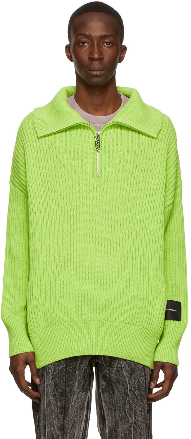 men neon sweater