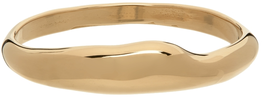FARIS SSENSE Exclusive Gold Lull Ring