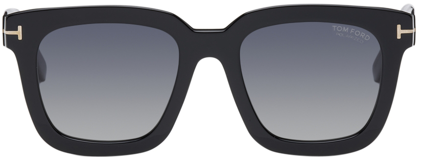 TOM FORD: Black Sari Square Sunglasses | SSENSE