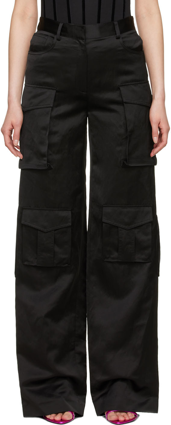 TOM FORD Black Viscose Trousers