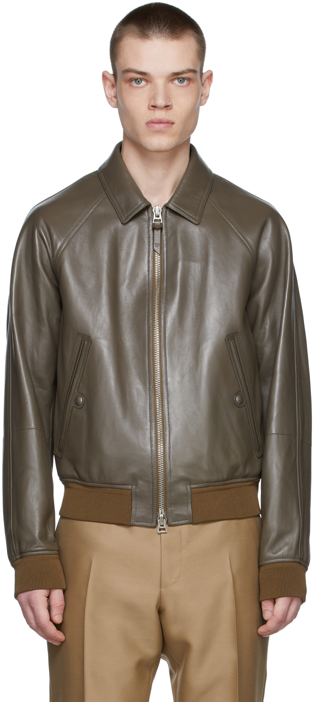 tom ford leather jacket men