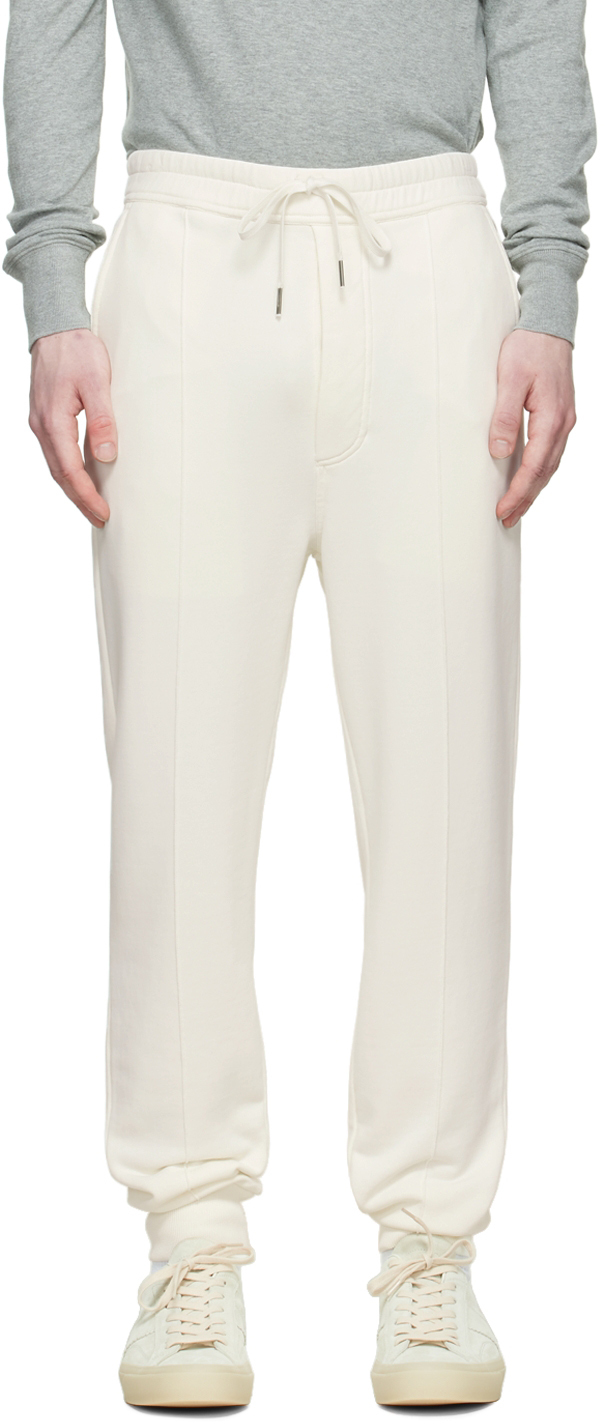 TOM FORD: White Nylon Sweatpants | SSENSE
