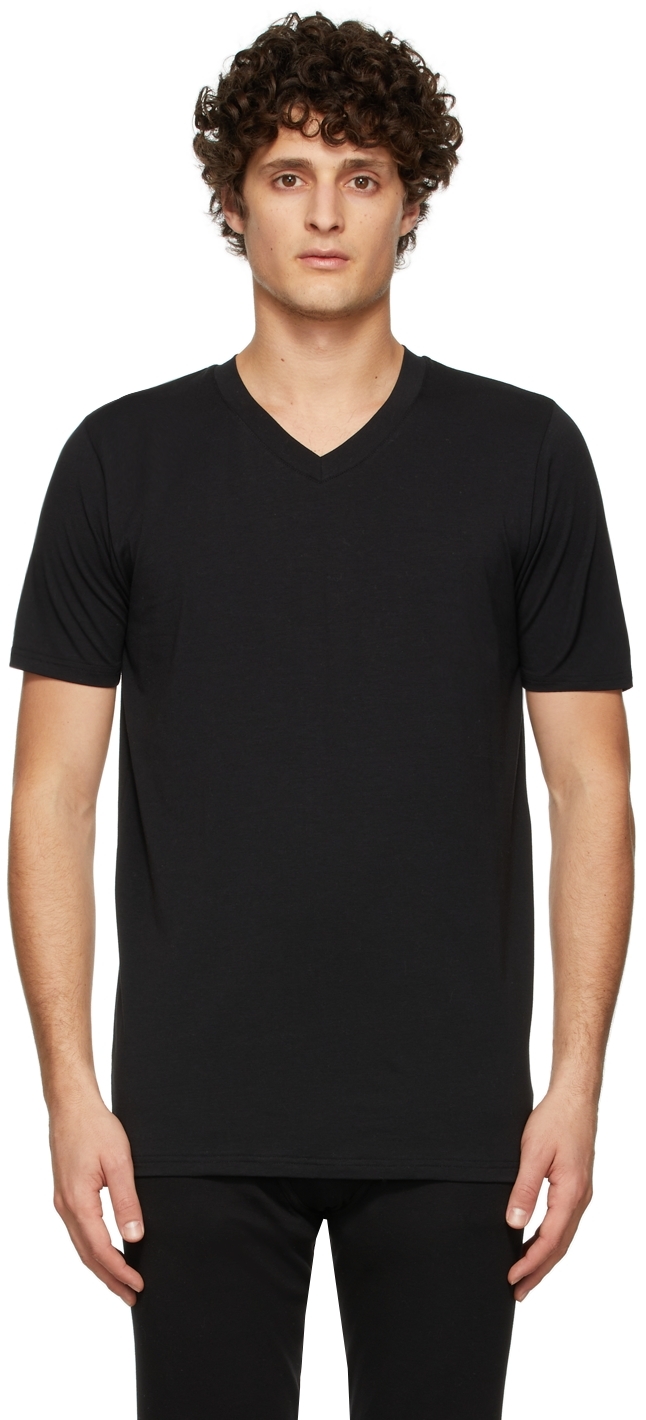 TOM FORD: Black Cotton T-Shirt | SSENSE