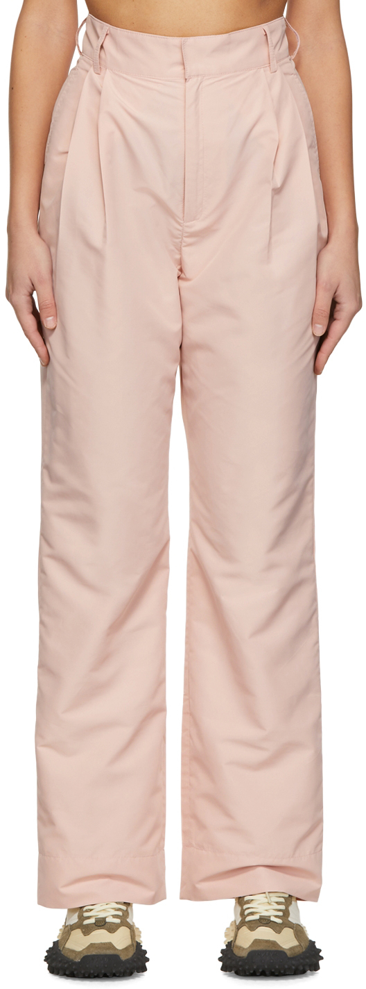 Trunk Project Pink Polyester Trousers