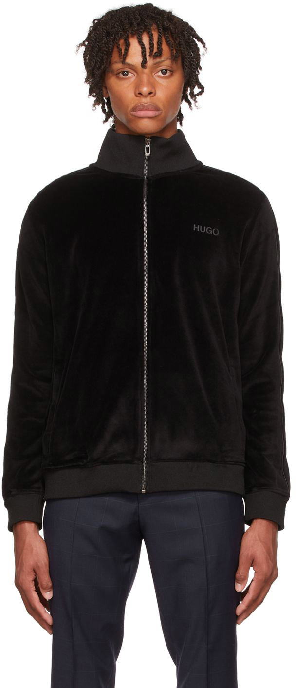 Hugo Black Cotton Jacket