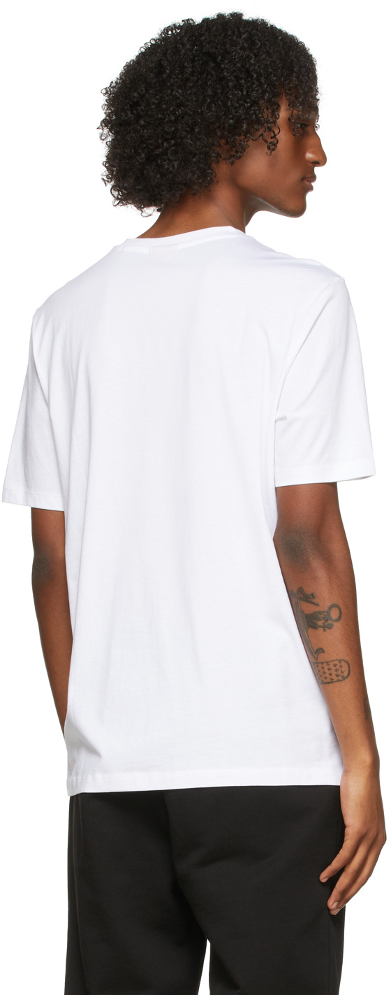 HUGO Dwhite short-sleeved sweatshirt T-shirt