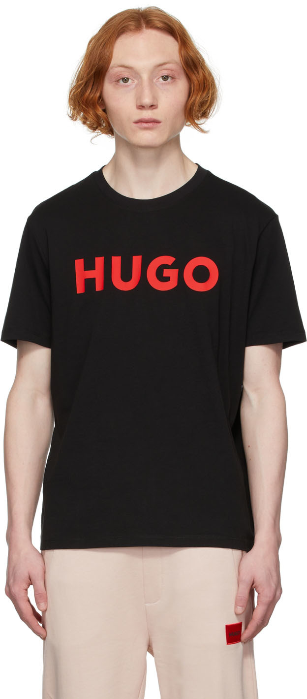 Hugo Black Logo T-Shirt