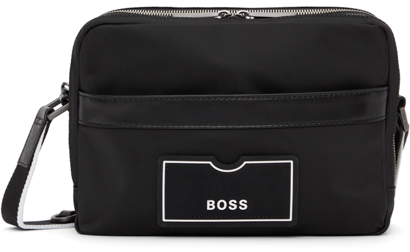 BOSS Black Unwrapped Messenger Bag SSENSE UK