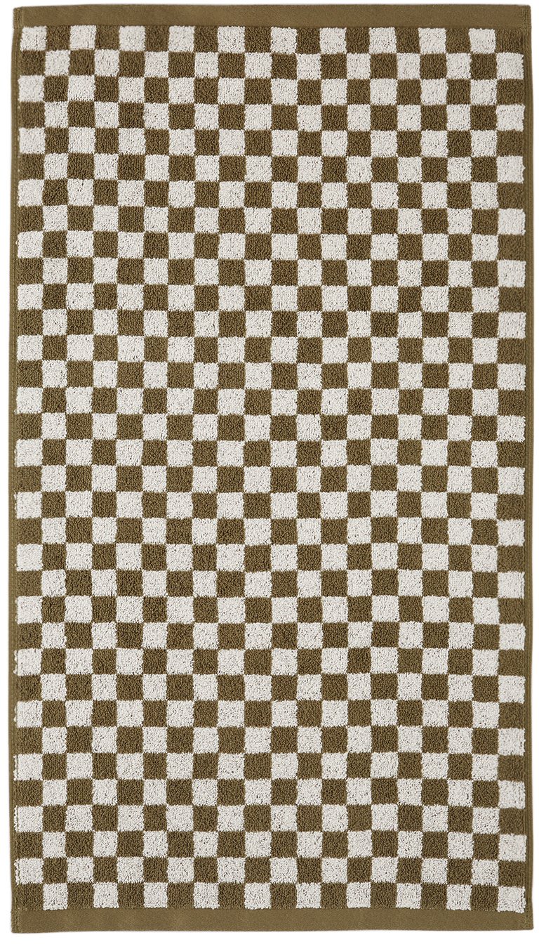 Checkered Hand Towel 14x30 