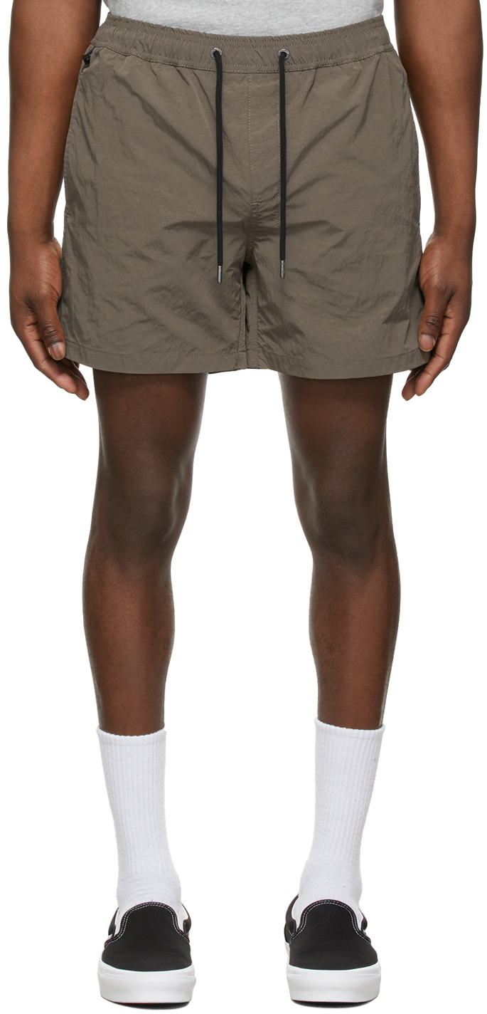 Ksubi Brown Burner Broad Shorts