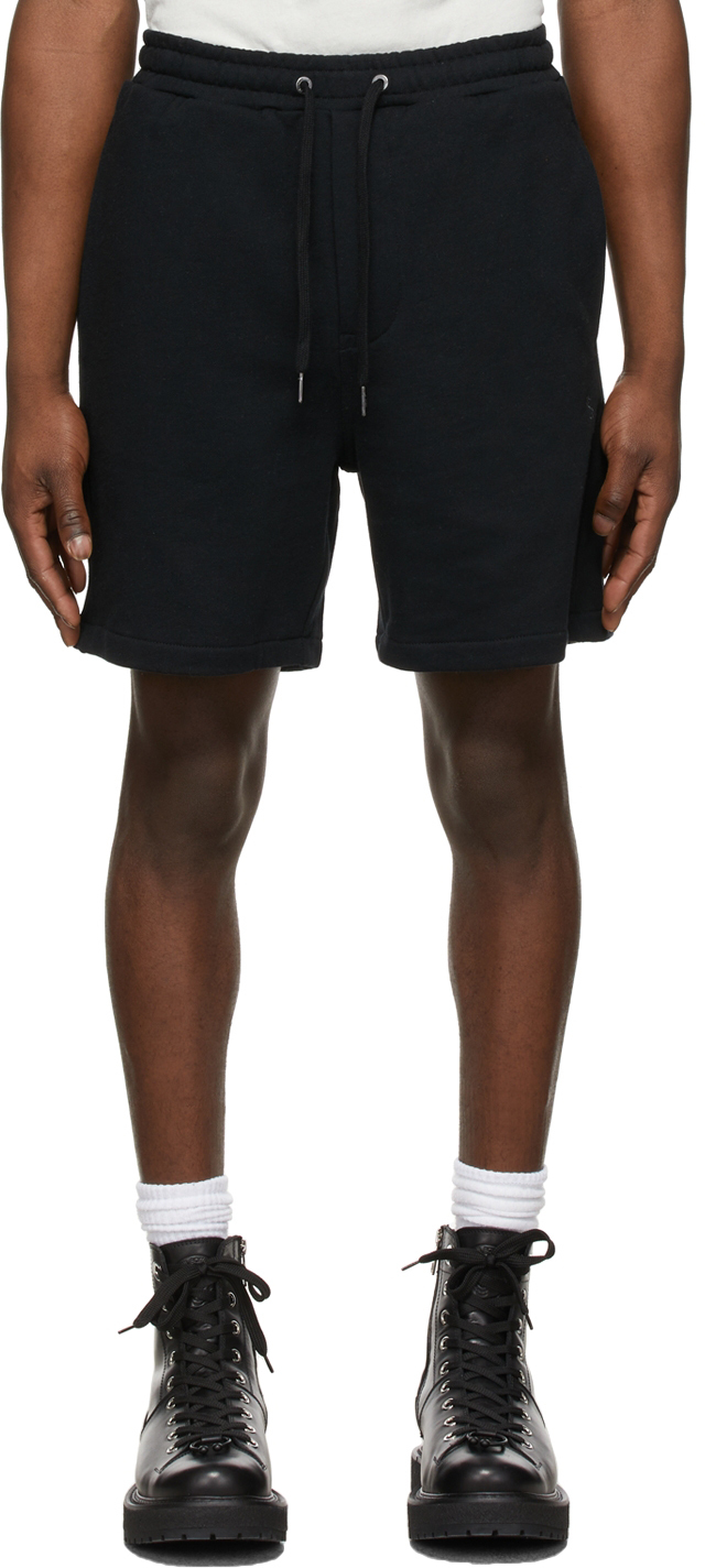 Black 4 x 4 Trak Shorts by Ksubi on Sale