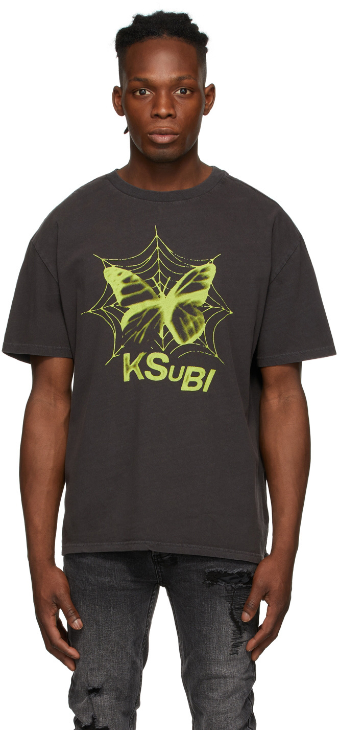 Ksubi Grey Stuck Biggie T-Shirt