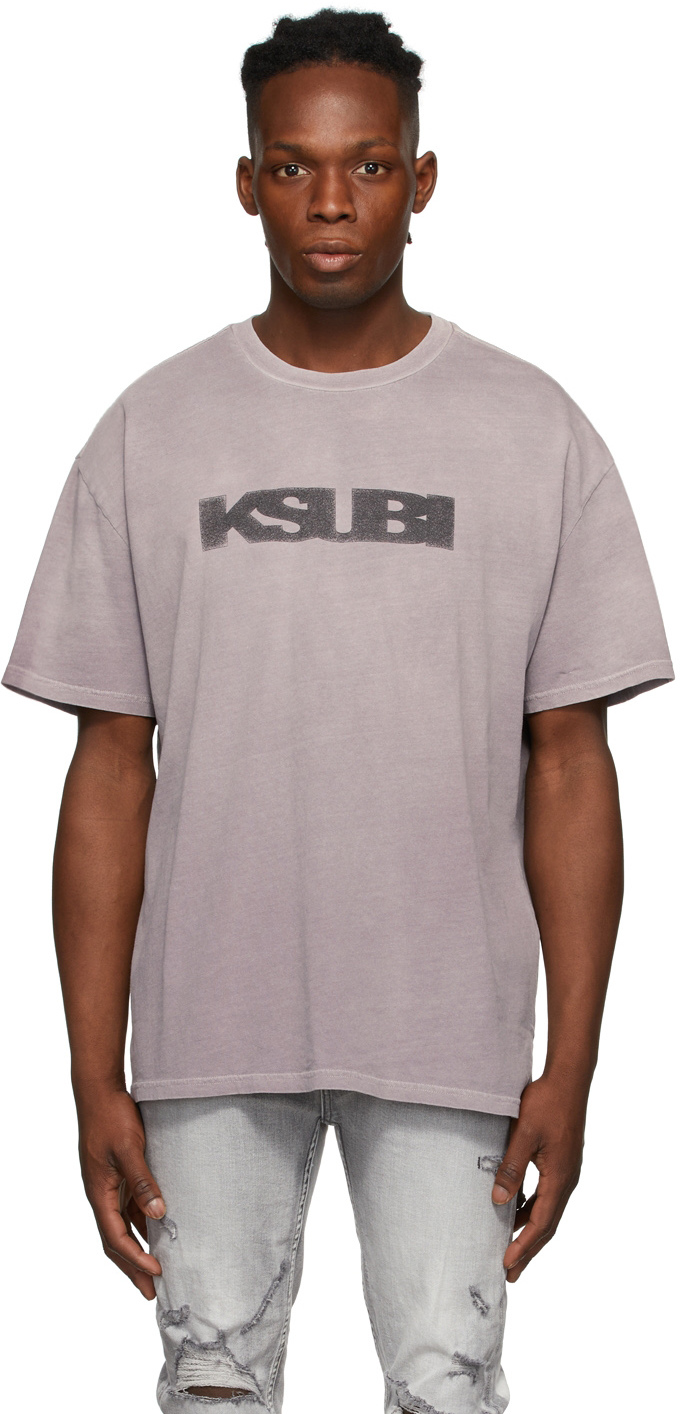 Ksubi Purple Sign Of The Times Biggie T-Shirt