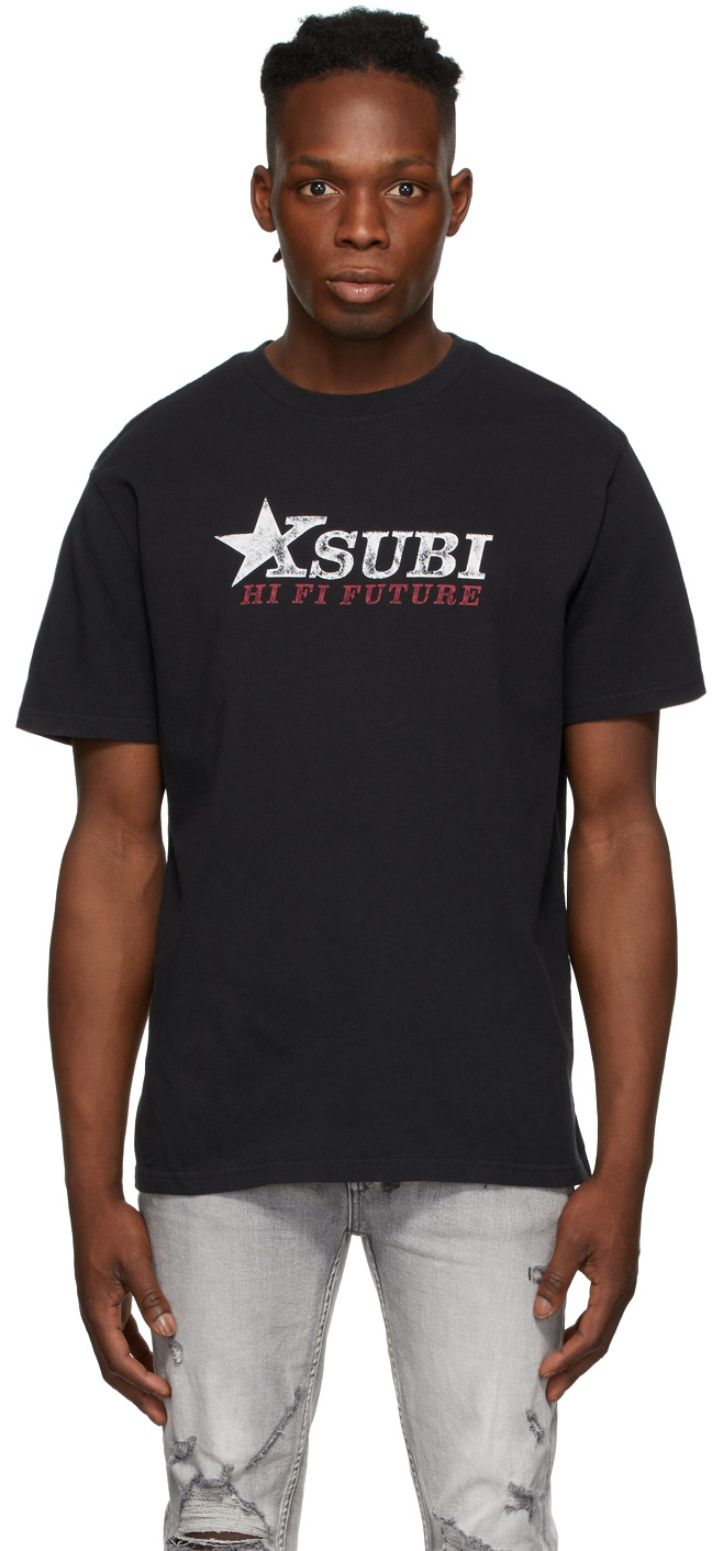 Ksubi Black Hi Fi Kash T-Shirt