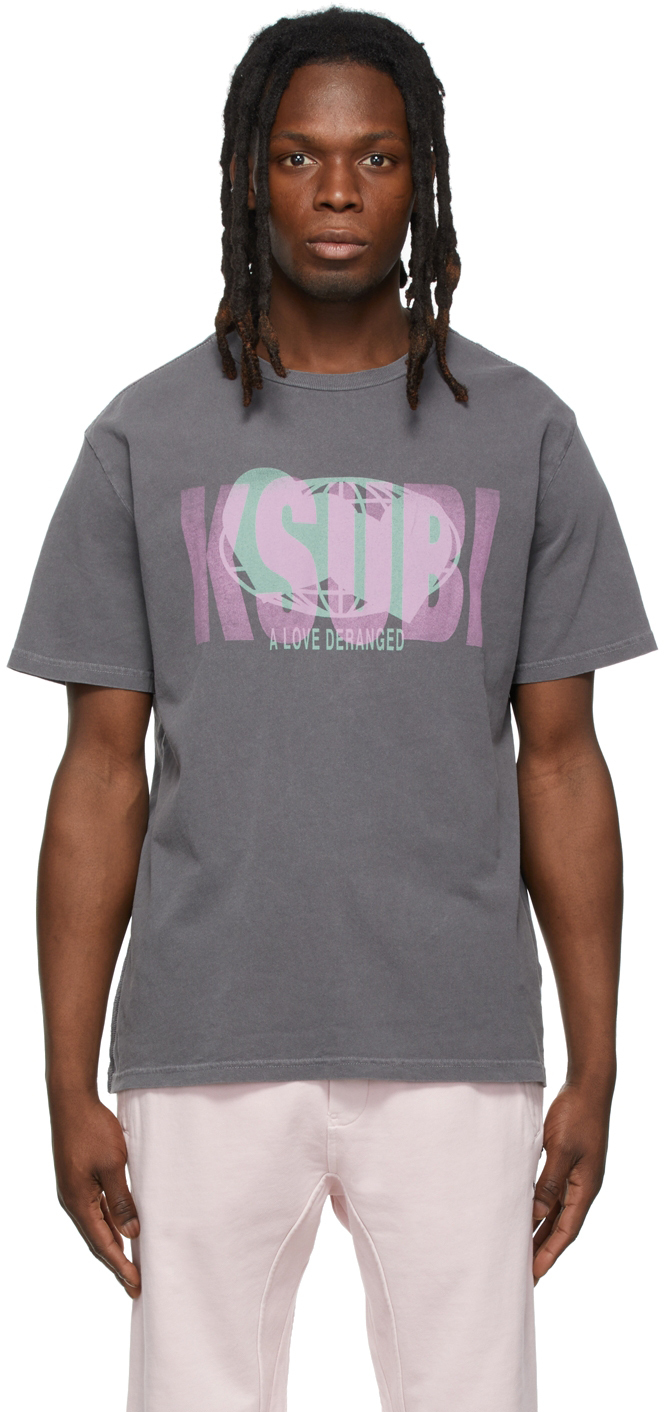 Ksubi Grey Kash T-Shirt