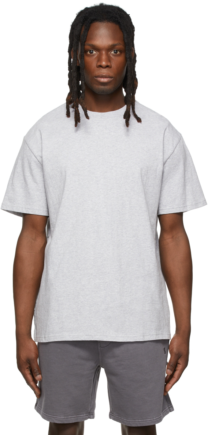 Ksubi Grey Biggie T-Shirt