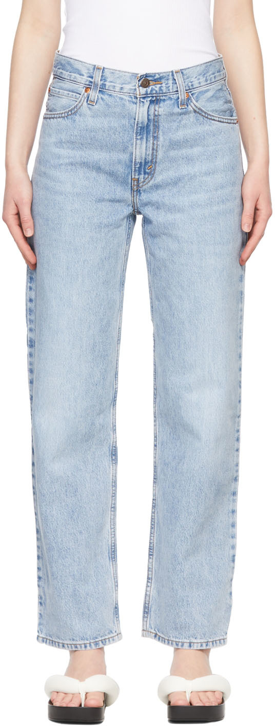 Blue Dad Jeans by Levi's on Sale