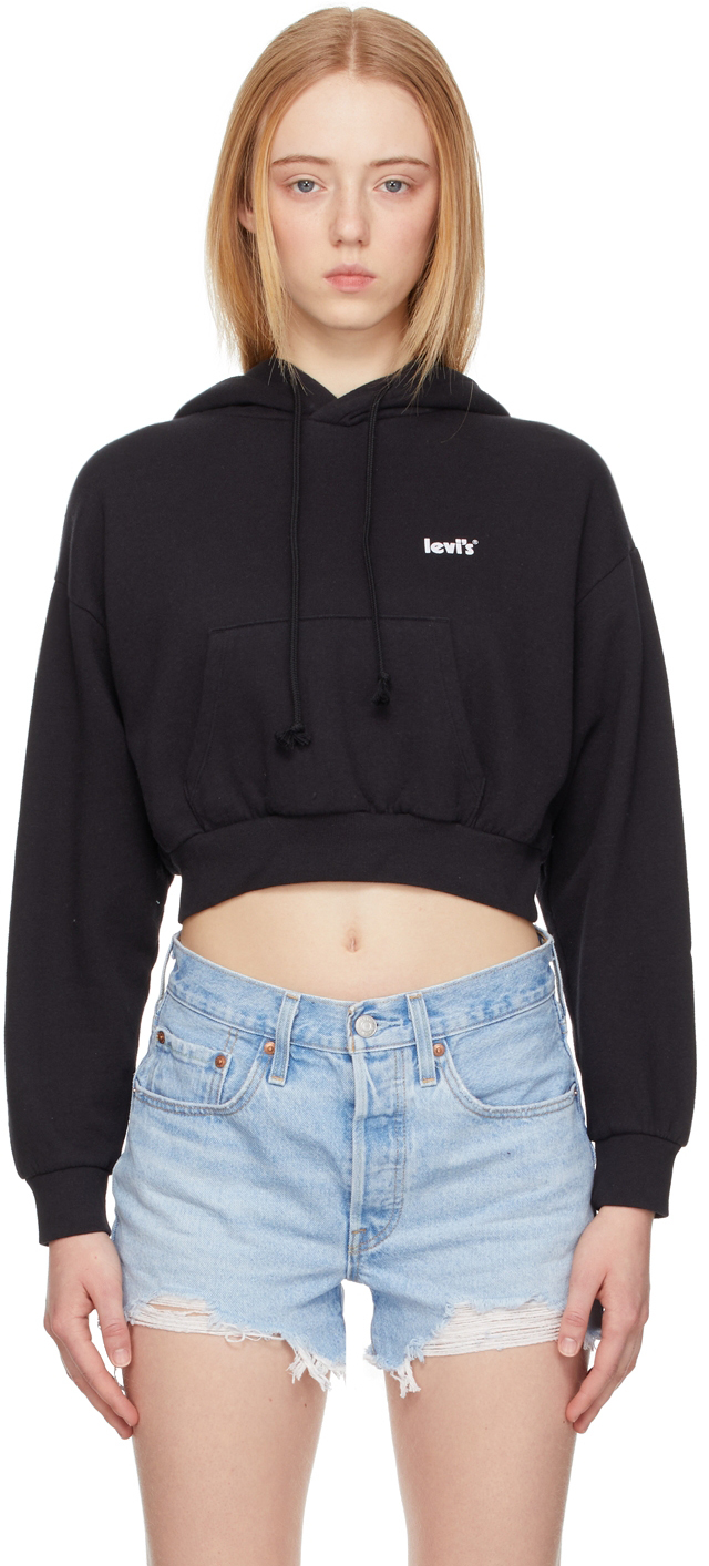 Black Laundry Day Hoodie by Levi's on Sale