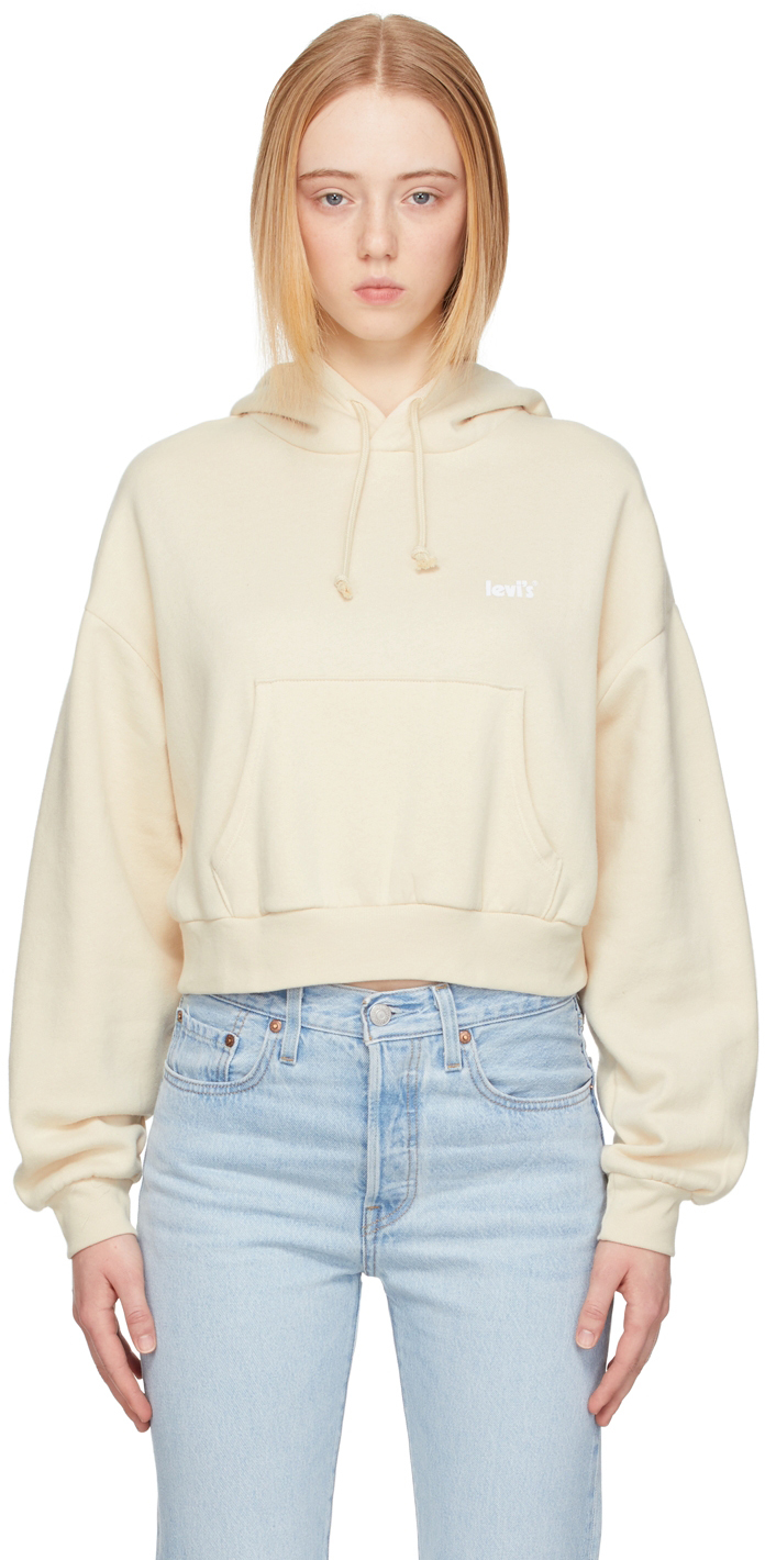Beige Laundry Day Hoodie by Levi's on Sale