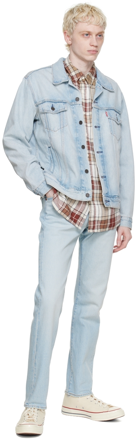 Levi's ブルー フェード デニムジャケット