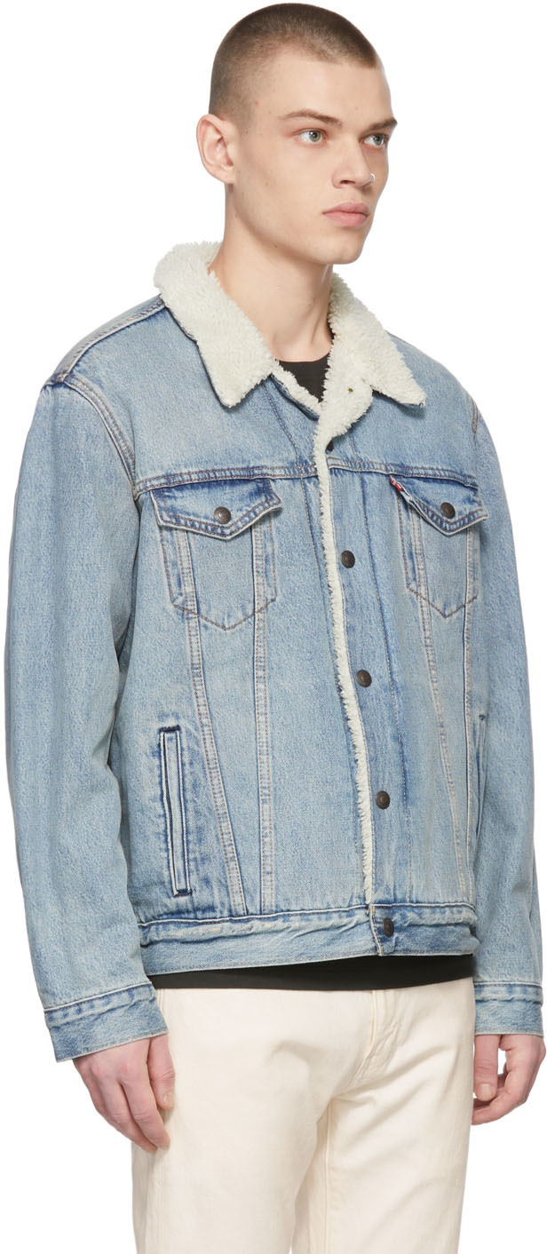 Levi's ブルー Type 3 デニム トラッカージャケット