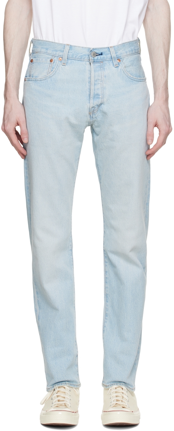 Niet doen opstelling Scepticisme Levi's: Blue 501 '93 Straight-Fit Jeans | SSENSE