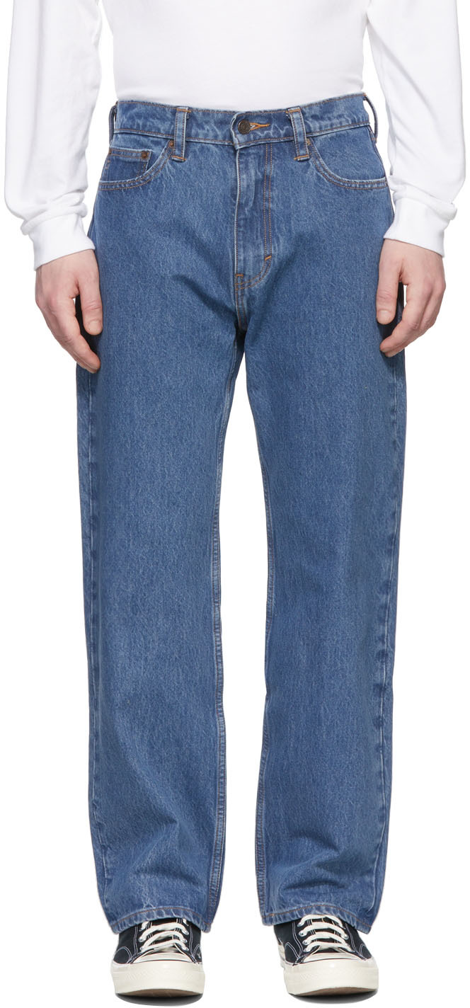 Blue Baggy Jeans by Levi's on Sale
