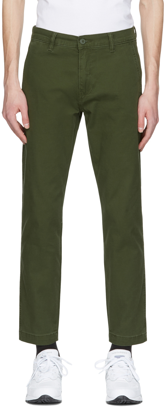 Levi's: Green XX Chino Trousers | SSENSE