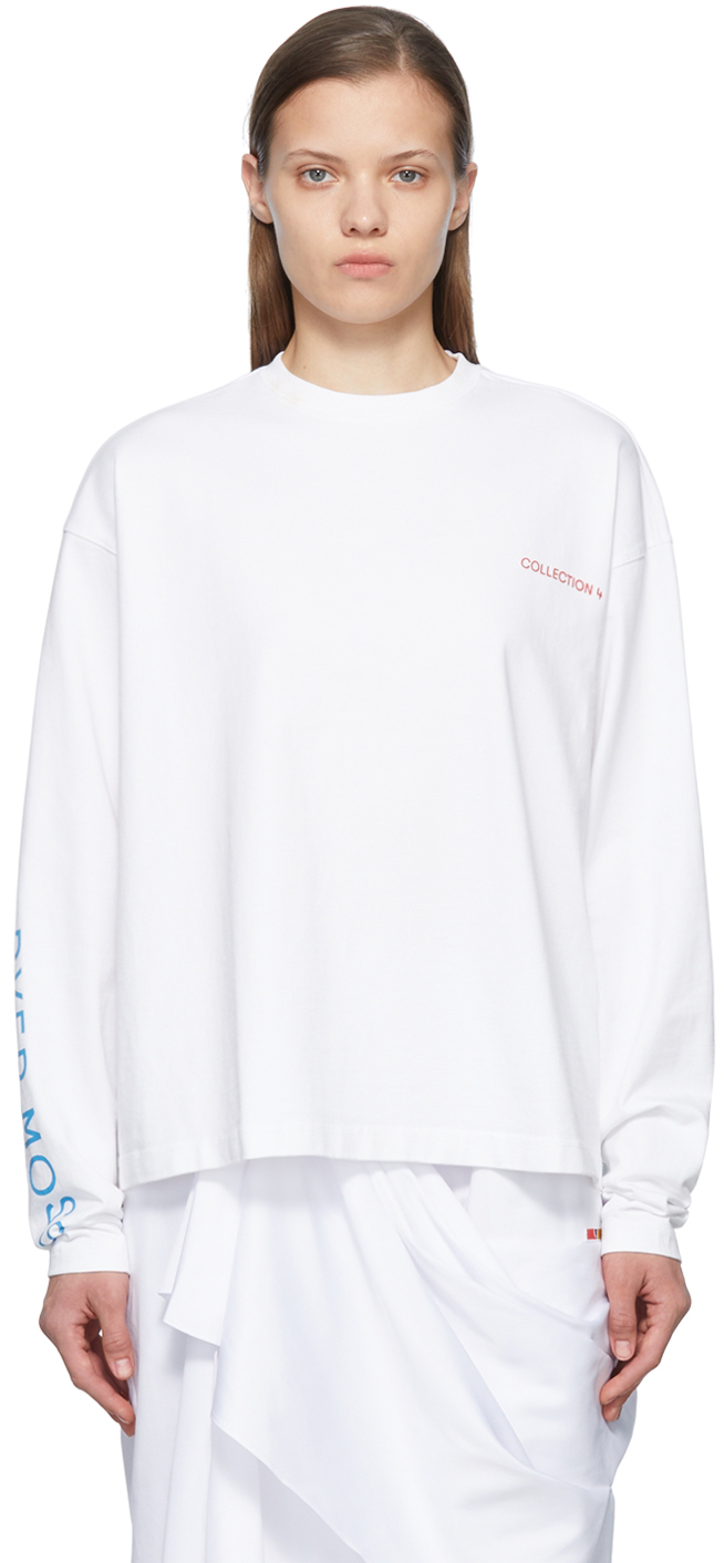 Reebok by Pyer Moss: White Cotton T-Shirt | SSENSE Canada