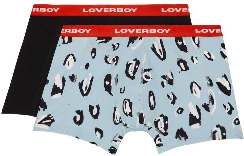 Charles Jeffrey Loverboy Two-Pack Multicolor Logo Boxer Briefs