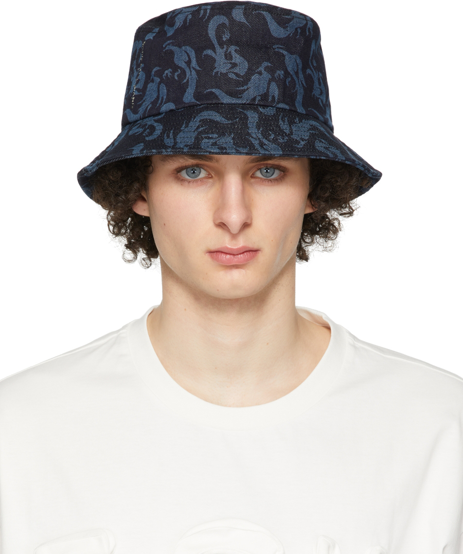FENG CHEN WANG PHOENIX DENIM BUCKET HAT - 通販 - parquedacidadevdc 