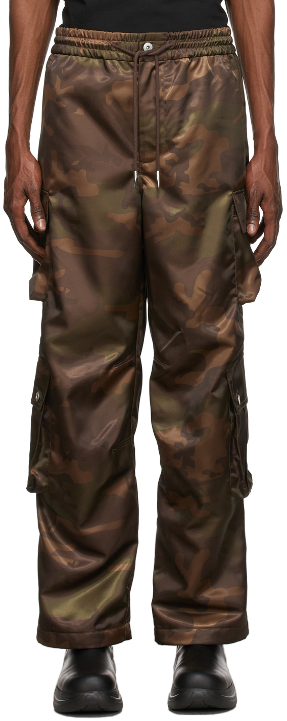 Feng Chen Wang Multicolor Camo Cargo Pants | Smart Closet