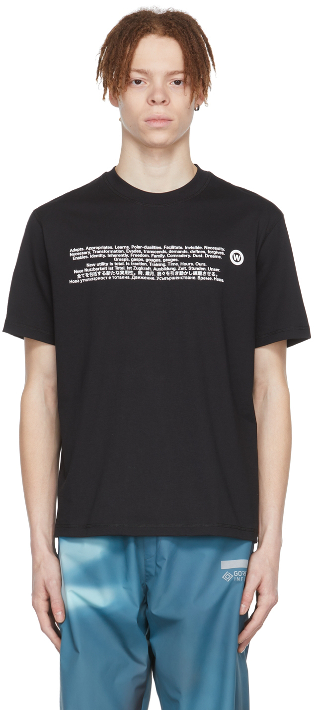 AFFXWRKS Black Organic Cotton T-Shirt