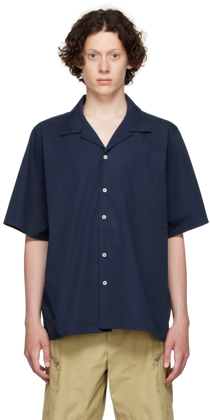 Navy School Shirt