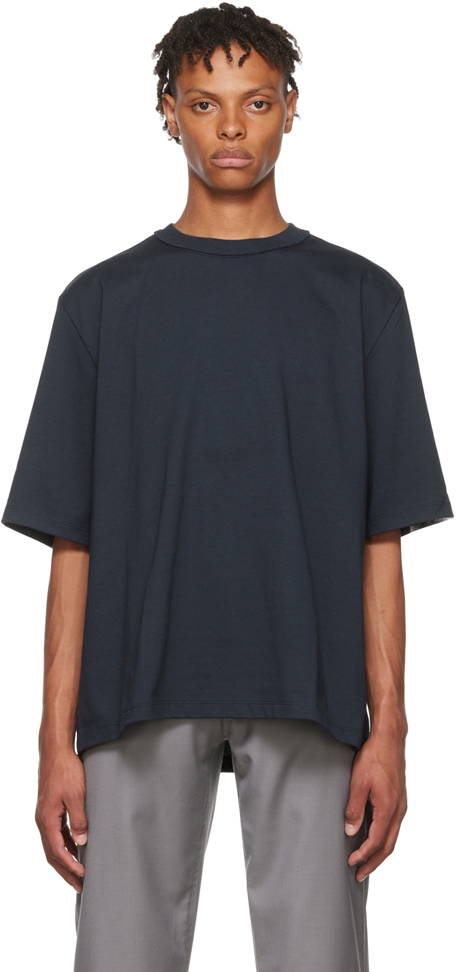 Camiel Fortgens Navy Big T-Shirt | Smart Closet