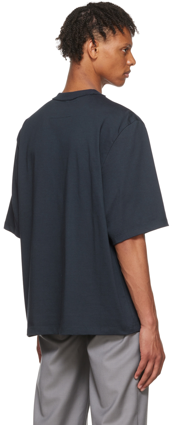 Camiel Fortgens Navy Big T-Shirt | Smart Closet